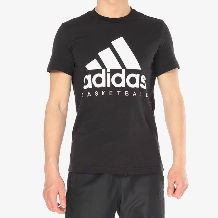 adidas Basketball Graphic T-shirt 'Black' DN4121 sold by KicksCrew product image thumbnail 3