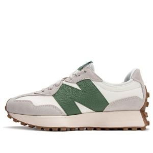 New Balance 327 Casual Shoes 'Beige White Green' U327LX-D sold by KicksCrew