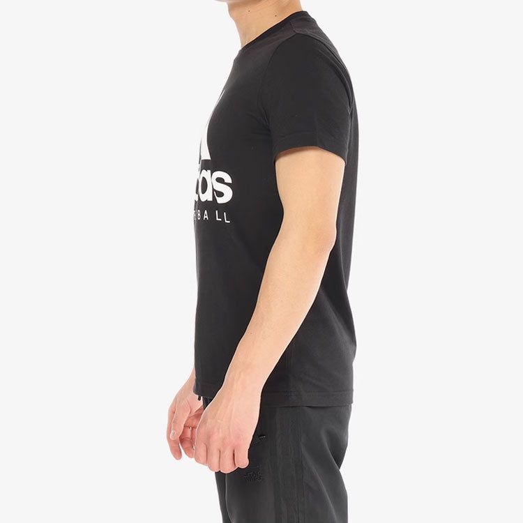 adidas Basketball Graphic T-shirt 'Black' DN4121 sold by KicksCrew product image thumbnail 7