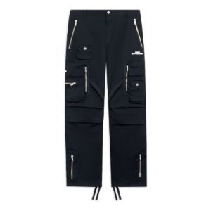 Li-Ning Skateboarding Graphic Loose Fit Cargo Pants 'Black' AKXT043-1 sold by KicksCrew