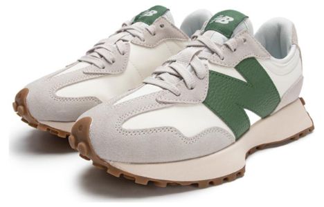 New Balance 327 Casual Shoes 'Beige White Green' U327LX-D sold by KicksCrew