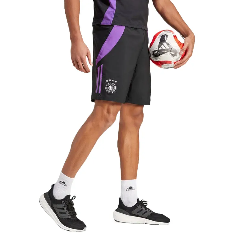 adidas Germany Tiro 24 Competition Downtime Shorts 'Black Purple' IP8258 sold by KicksCrew product image thumbnail 2