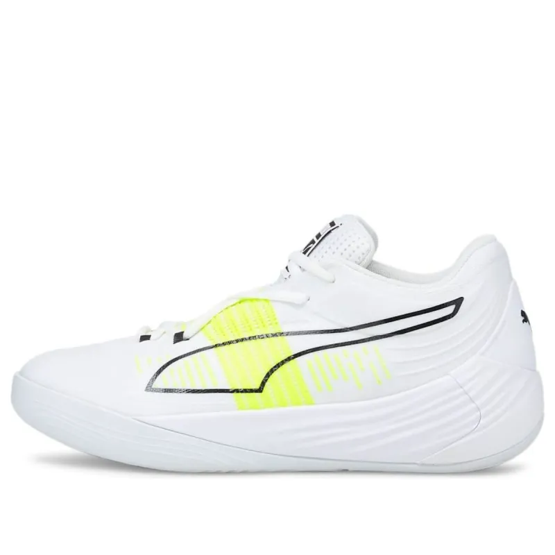 PUMA Fusion Nitro 'White Neon Yellow' 195514-12 sold by KicksCrew