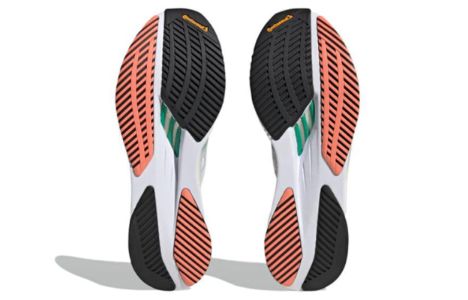 Adidas Adizero Boston 11 Running Shoes 'White Tint Black Court Green' HQ3694 sold by KicksCrew