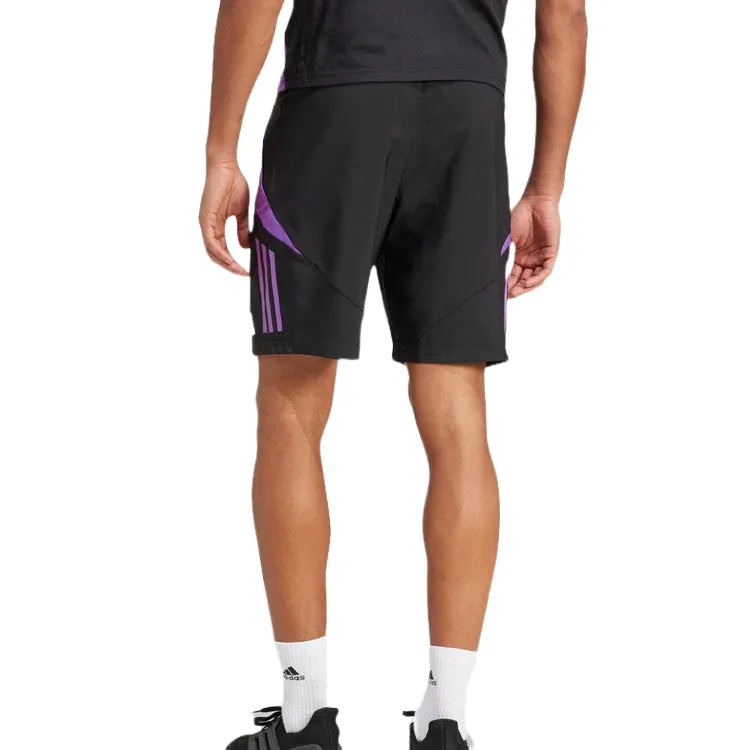 adidas Germany Tiro 24 Competition Downtime Shorts 'Black Purple' IP8258 sold by KicksCrew product image thumbnail 3