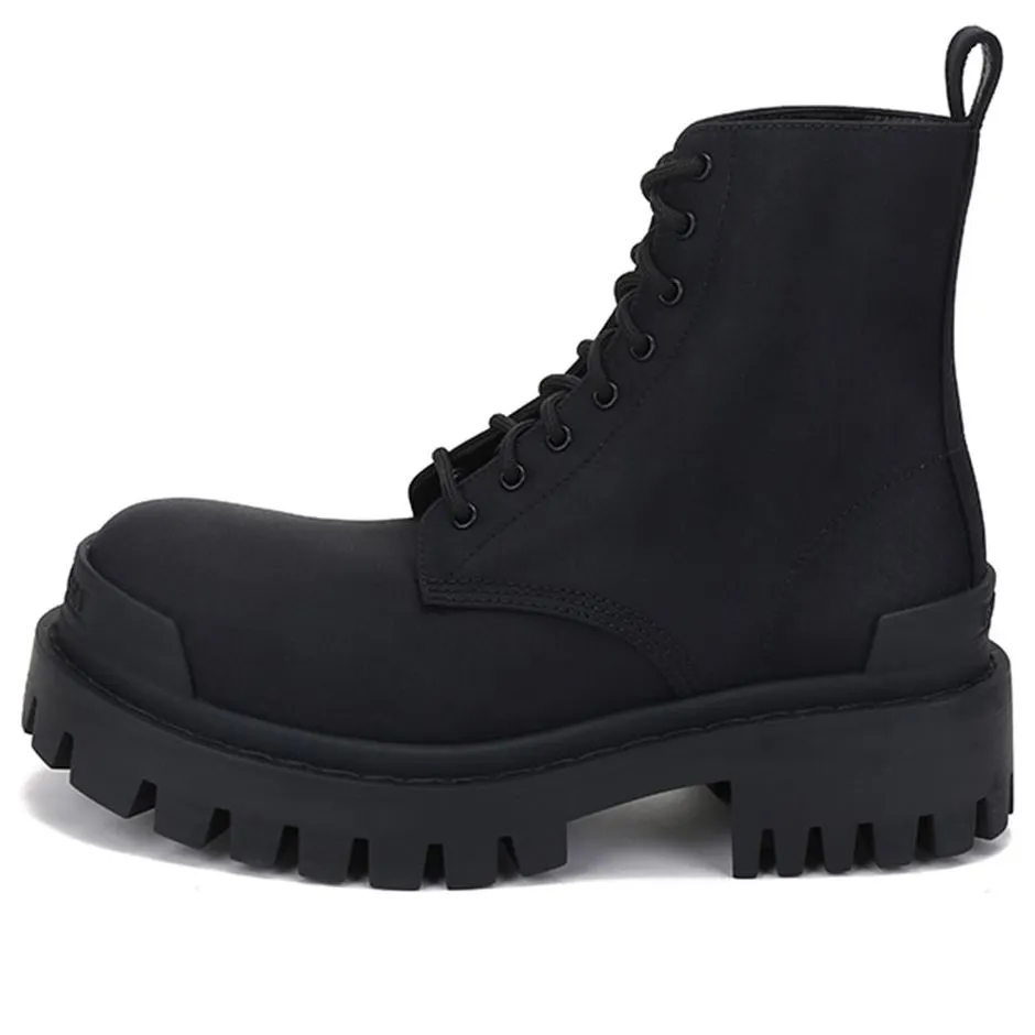 (WMNS) Balenciaga Strike 20mm Boot 'Black' 624835W2DY01000 sold by KicksCrew