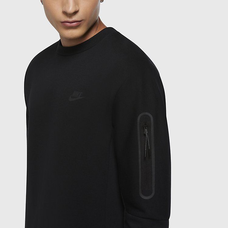 Nike Sportswear Tech Fleece Crew 'Black' CU4505-010 sold by KicksCrew product image thumbnail 3