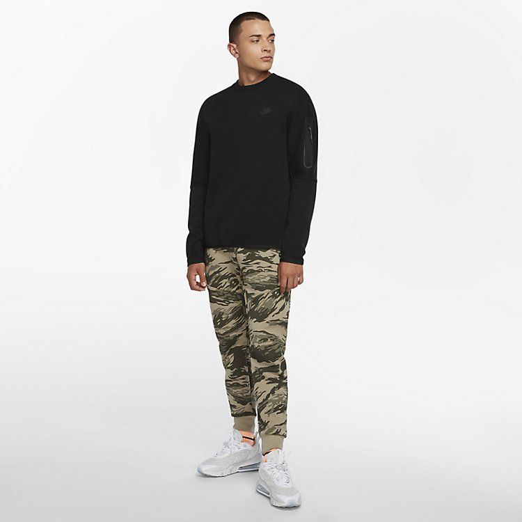Nike Sportswear Tech Fleece Crew 'Black' CU4505-010 sold by KicksCrew product image thumbnail 4