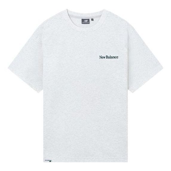 New Balance Casual Tee 'White Grey' 5ED25433-OA sold by KicksCrew