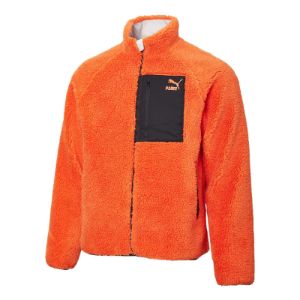 Puma Iconic MCS Reversible Track Jacket 'Orange Black White' 530028-51 sold by KicksCrew