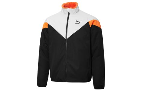 Puma Iconic MCS Reversible Track Jacket 'Orange Black White' 530028-51 sold by KicksCrew