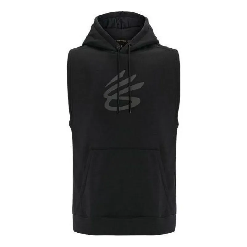 Under Armour Curry Fleece Sleeveless Hoodie 'Black' 1374301-001 sold by KicksCrew