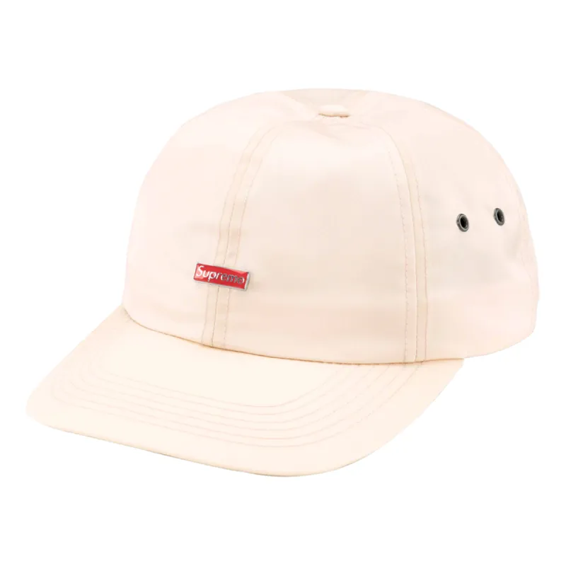 Supreme FW23 Week 5 Enamel Logo 6-Panel 'White' SUP-FW23-2327 sold by KicksCrew