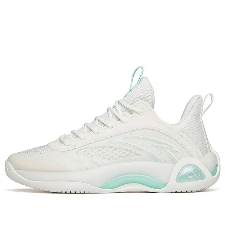 ANTA Cement Bubble 2.0 Basketball Shoes 'White Aqua' 112221610-1 sold by KicksCrew