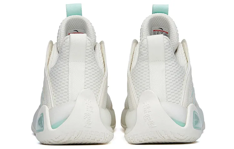 ANTA Cement Bubble 2.0 Basketball Shoes 'White Aqua' 112221610-1 sold by KicksCrew product image thumbnail 4