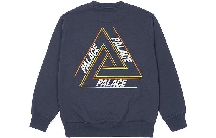 Palace FW21 Basically A Tri-ferg Crew 'Navy' P21CW010 sold by KicksCrew product image thumbnail 2
