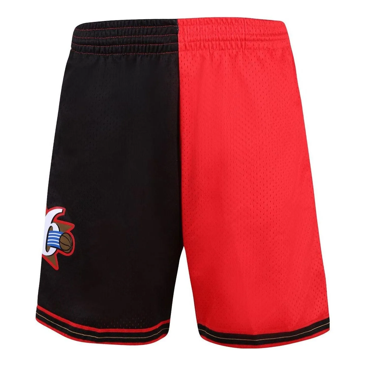 Mitchell & Ness X Nba Split Swingman Shorts 'Philadelphia 76ers 2000' SMSH4855-P7600PPPBKGD sold by KicksCrew product image thumbnail 2