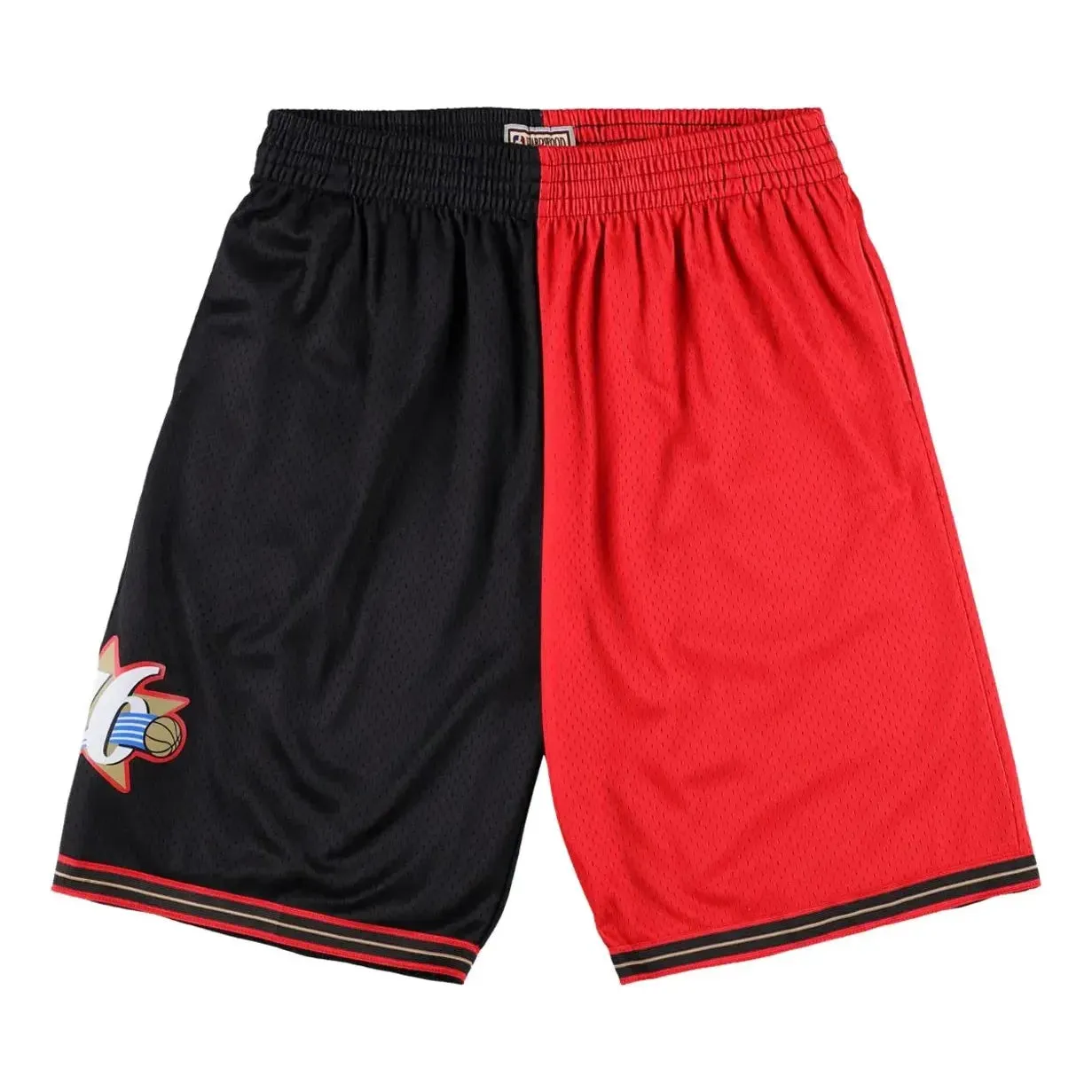 Mitchell & Ness X Nba Split Swingman Shorts 'Philadelphia 76ers 2000' SMSH4855-P7600PPPBKGD sold by KicksCrew