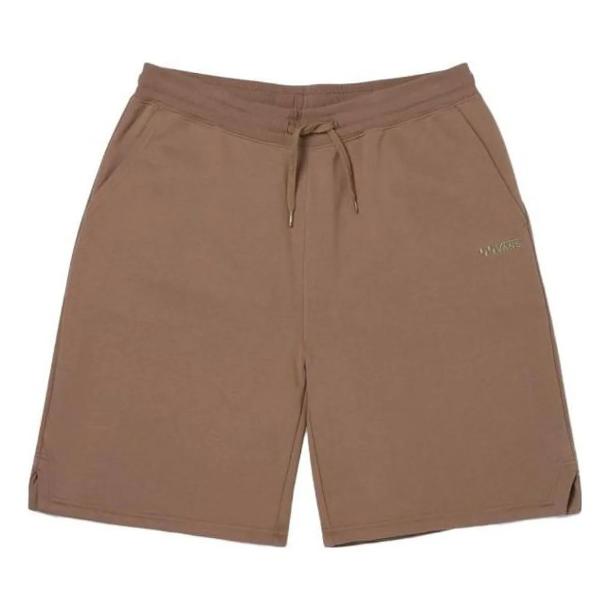 Vans Checker Logo Shorts 'Tan' VN000FRNCGM sold by KicksCrew