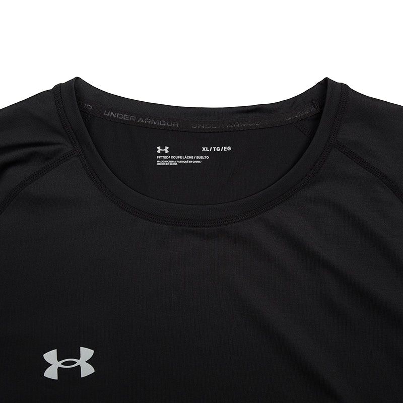 Under Armour Streaker Short Sleeve Shirt 'Black' 23500506-001 sold by KicksCrew product image thumbnail 4