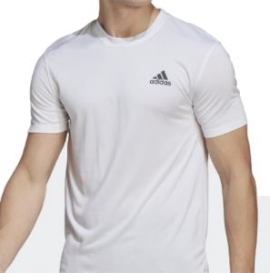 adidas HEAT.RDY Training T-shirt 'White' HT9053 sold by KicksCrew