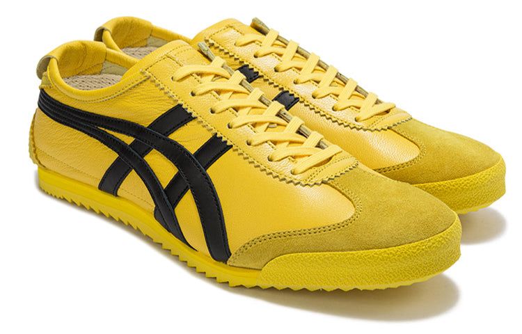 Onitsuka Tiger MEXICO 66 Deluxe Shoes 'Yellow Black' 1181A436-750 sold by KicksCrew product image thumbnail 2