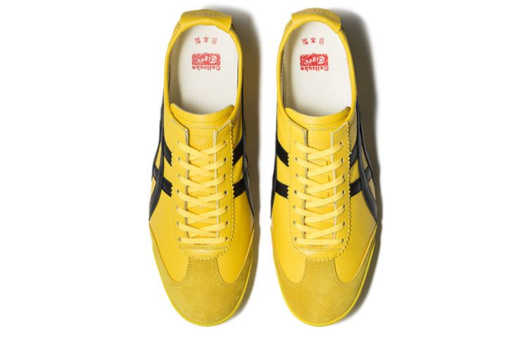 Onitsuka Tiger MEXICO 66 Deluxe Shoes 'Yellow Black' 1181A436-750 sold by KicksCrew product image thumbnail 3