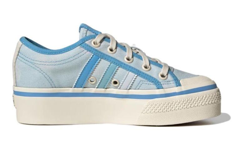 (GS) adidas Nizza Platform 'Acid Wash - Almost Blue' GY7052 sold by KicksCrew product image thumbnail 2