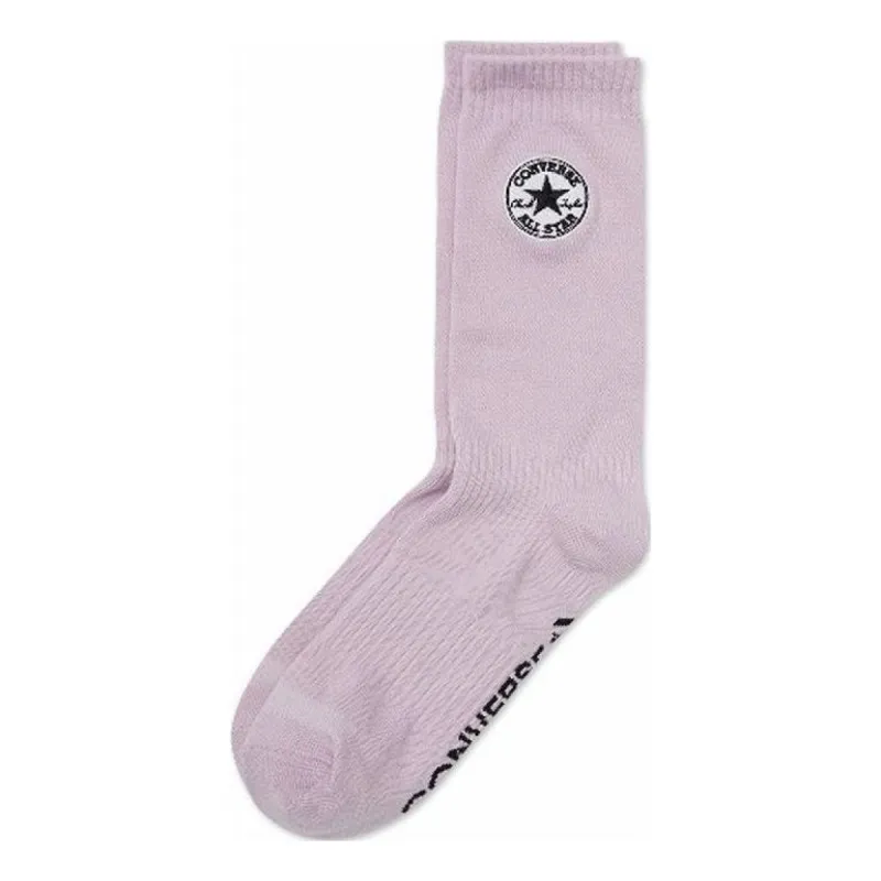 Converse Embroidered Logo Quarter Socks 'Pink' 10023581-A02 sold by KicksCrew