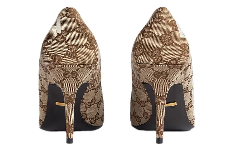 (WMNS) Balenciaga x Gucci The Hacker Project Knife Pumps 'Beige' 676603-KQW00-9742 sold by KicksCrew product image thumbnail 5