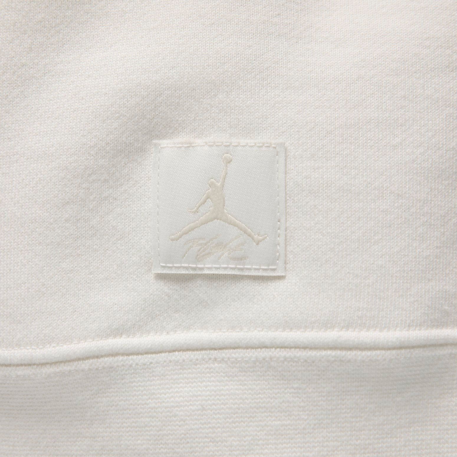 (WMNS) Air Jordan Flight Fleece Crewneck Sweatshirt 'White' FB5117-133 sold by KicksCrew product image thumbnail 2