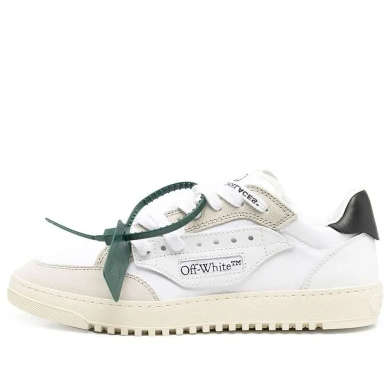 Off-White 5.0 Low 'White Black' OMIA227C99FAB0020101 sold by KicksCrew
