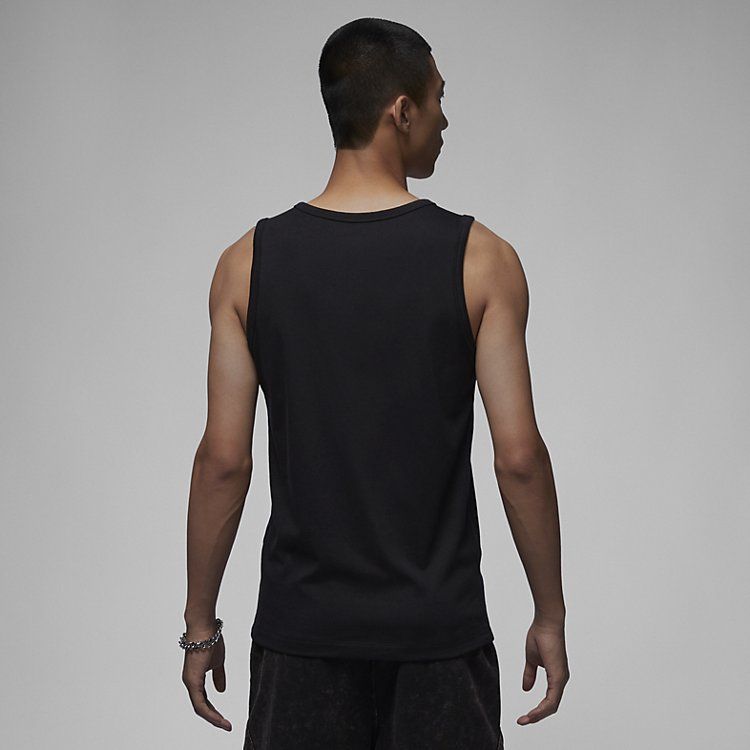 Air JORDAN TANK GCEL EMBROIDERY LOGO TANK 'Black' FQ6990-010 sold by KicksCrew product image thumbnail 2