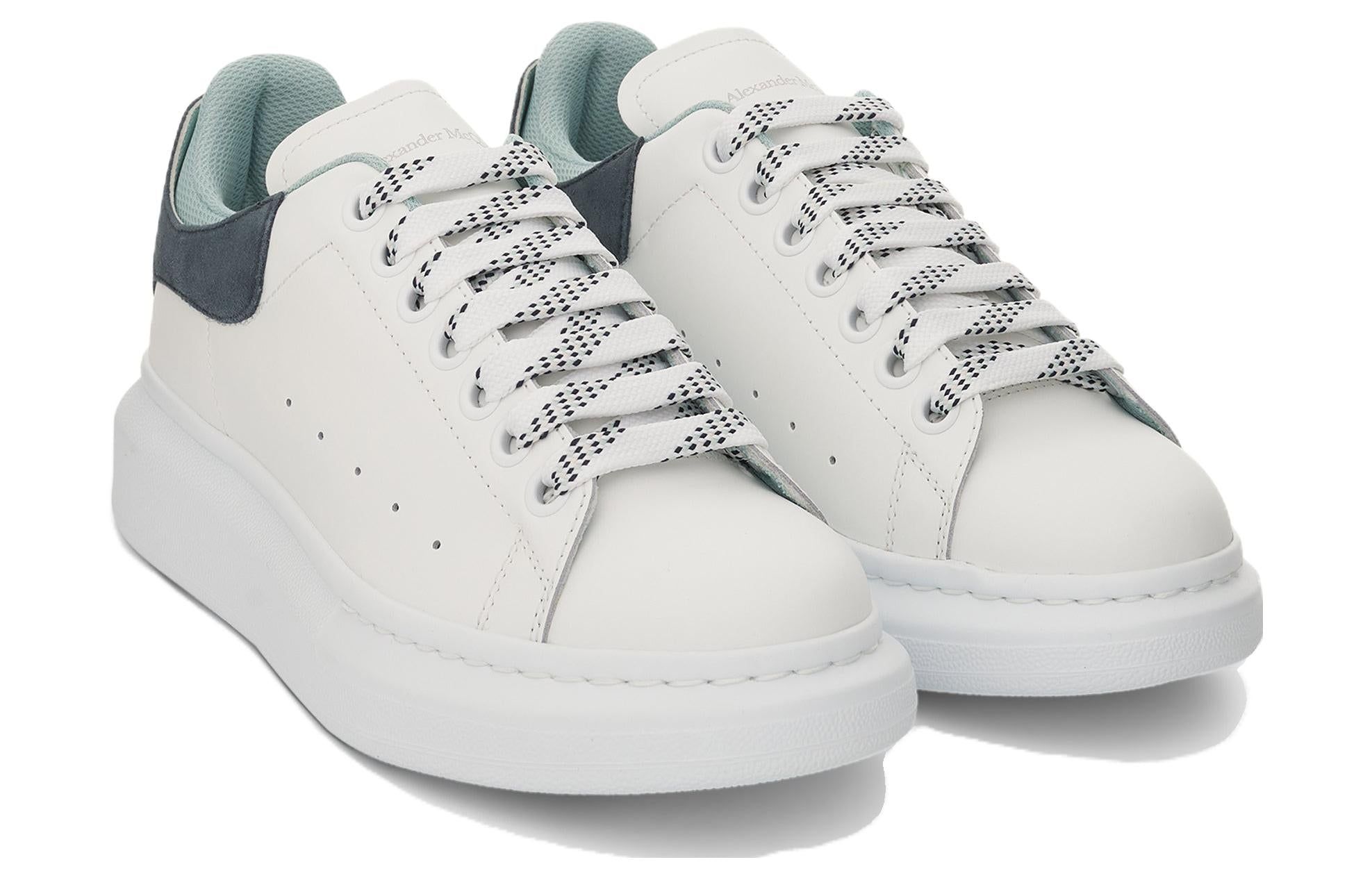 (WMNS) Alexander McQueen Oversized Sneakers 'White Anthracite Mint' 697103WIBNH9890 sold by KicksCrew product image thumbnail 3
