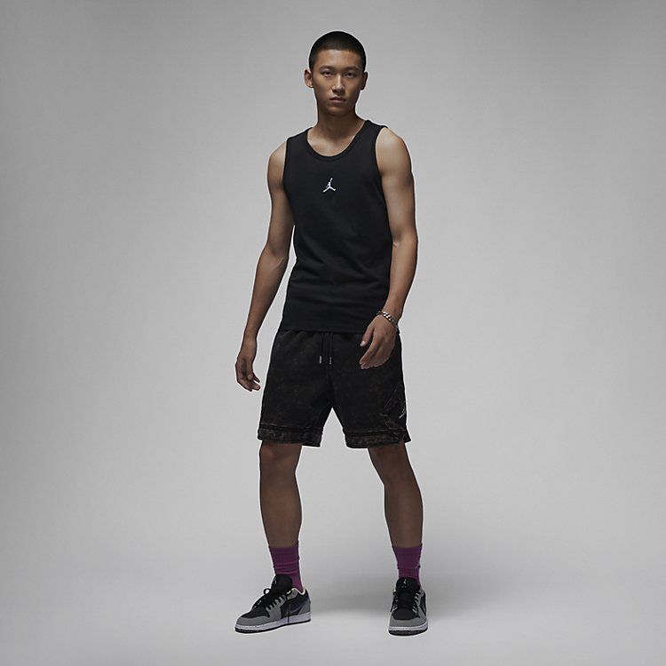 Air JORDAN TANK GCEL EMBROIDERY LOGO TANK 'Black' FQ6990-010 sold by KicksCrew product image thumbnail 4