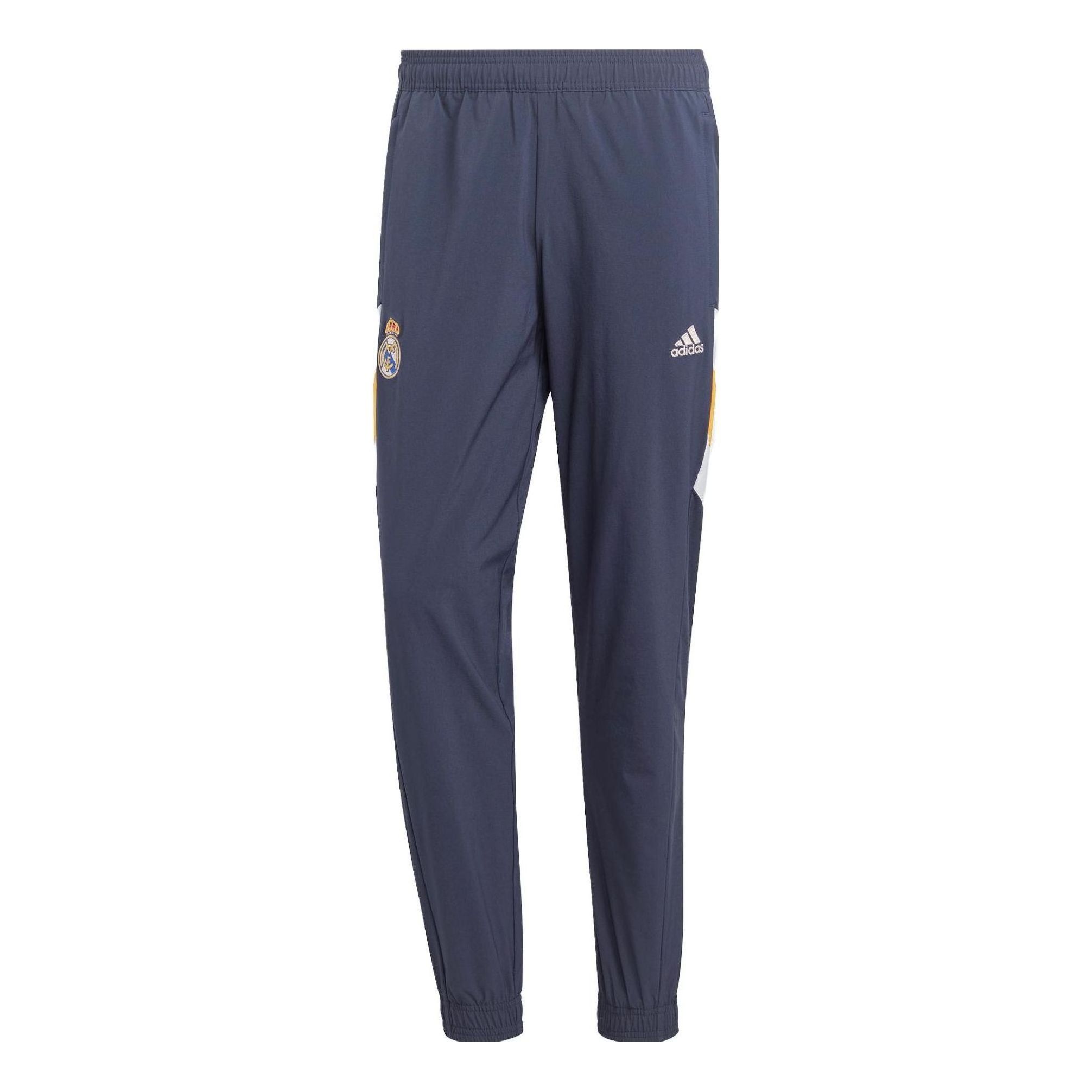 adidas Real Madrid Icon Woven Pants 'Night Navy' HT6451 sold by KicksCrew