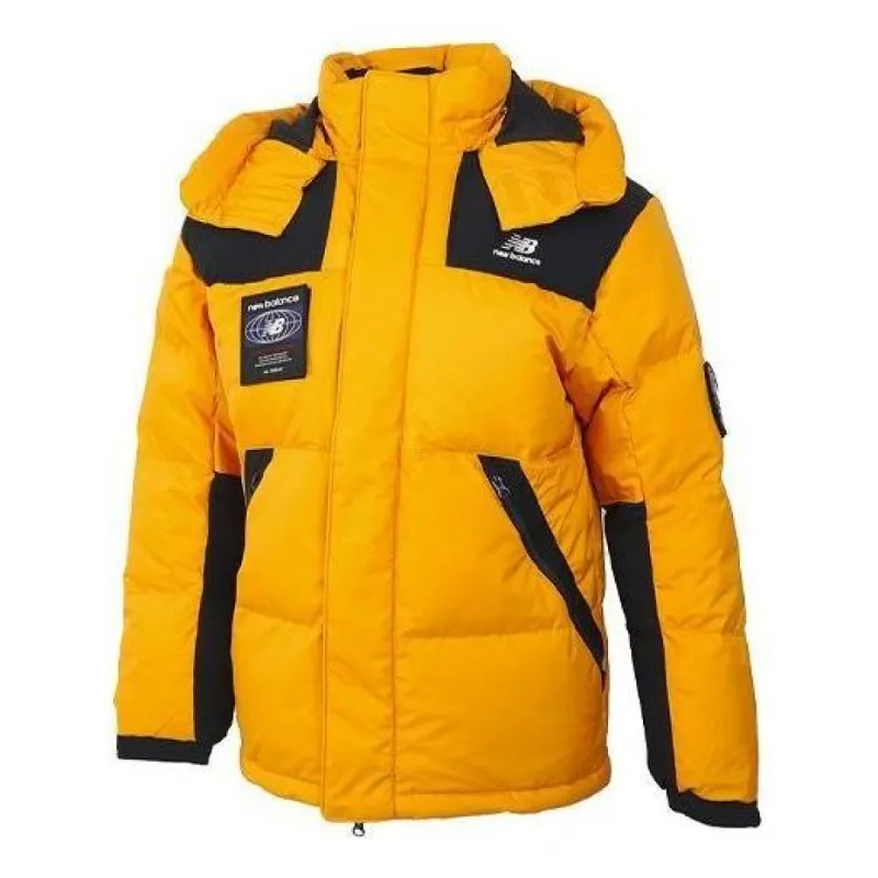 New Balance Winter Warm Parka Jacket 'Orange Black' NPA43131-MY sold by KicksCrew