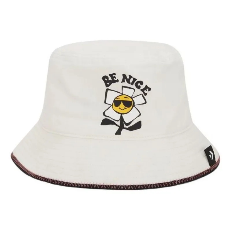 Converse Be Nice Chambray Bucket Hat 'Egret' 10023133281 sold by KicksCrew