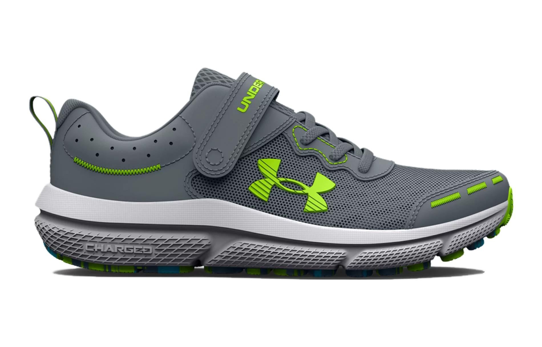(TD) Under Armour Assert 10 AC 'Gravel Lime Surge' 3026184-102 sold by KicksCrew product image thumbnail 2