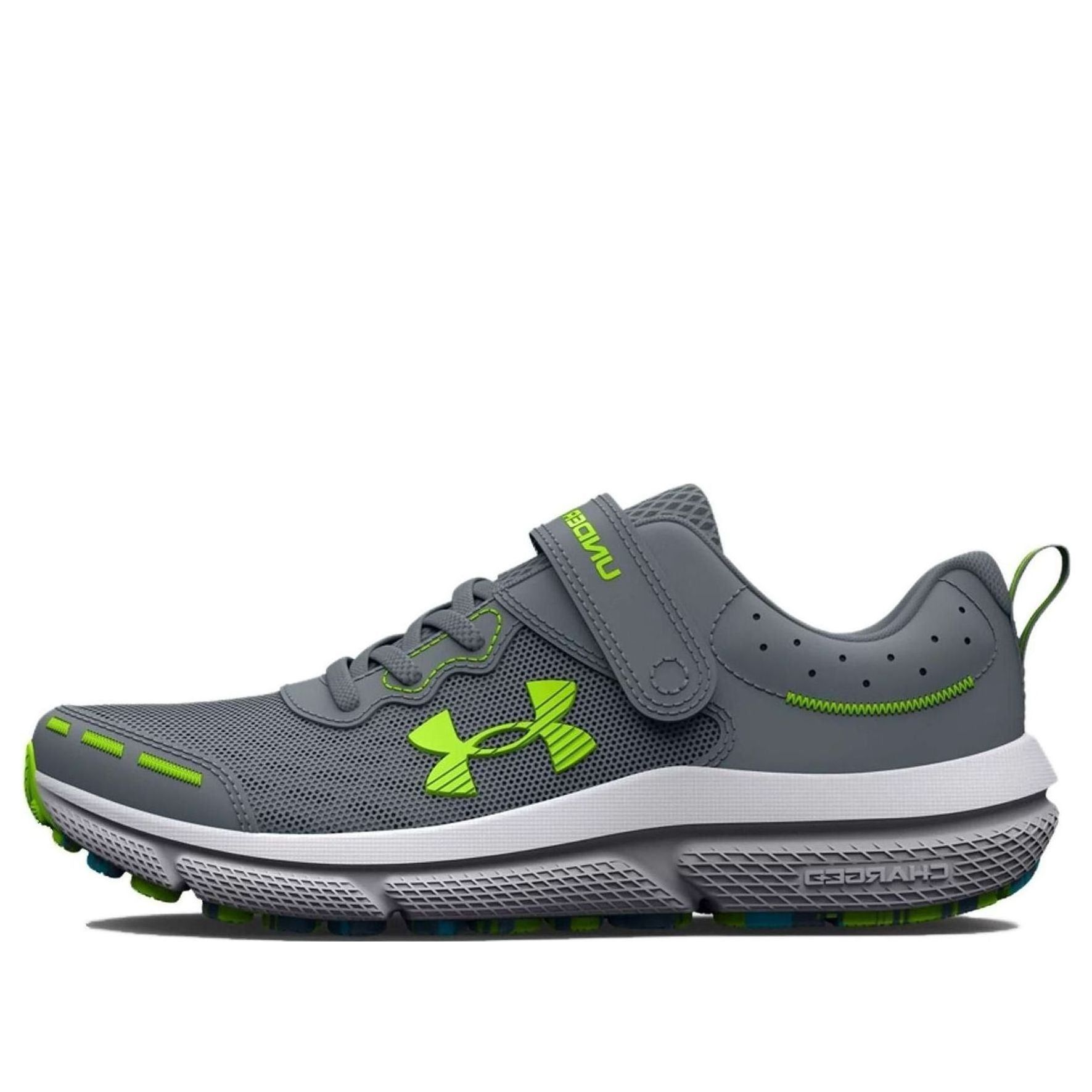 (TD) Under Armour Assert 10 AC 'Gravel Lime Surge' 3026184-102 sold by KicksCrew
