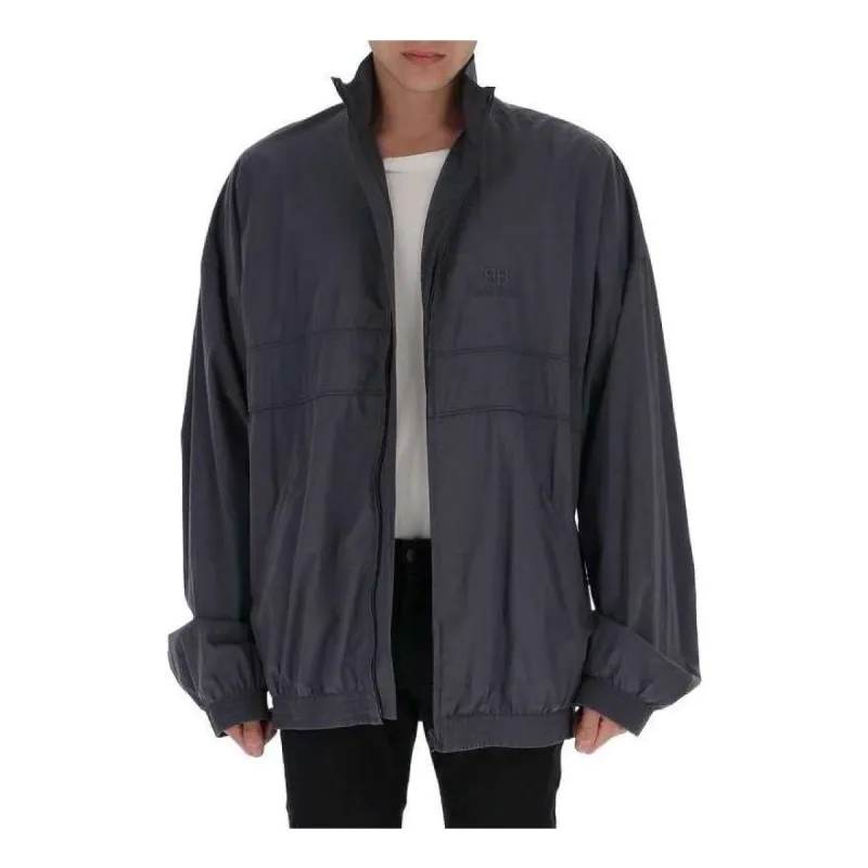 Balenciaga Transformer Tracksuit Jacket 'Dark Blue' 659099TWB131408 sold by KicksCrew