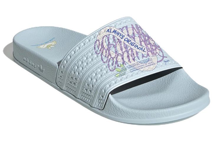 Adidas Adilette Slide 'Almost Blue' HR0094 sold by KicksCrew product image thumbnail 3
