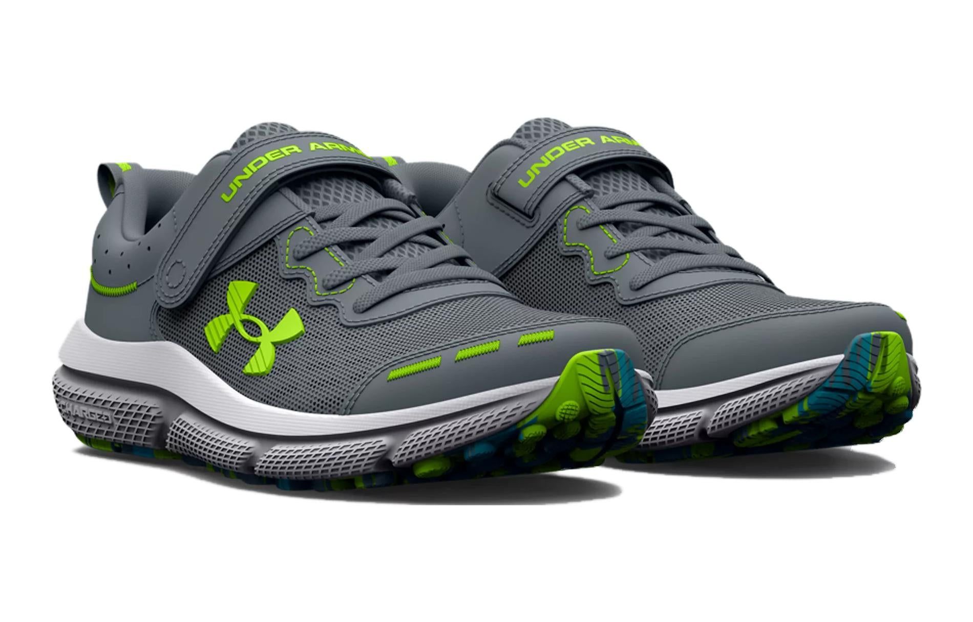 (TD) Under Armour Assert 10 AC 'Gravel Lime Surge' 3026184-102 sold by KicksCrew product image thumbnail 4