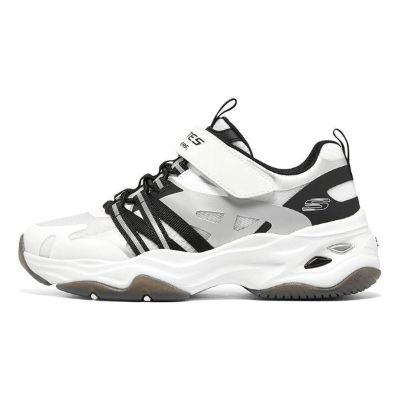(GS) Skechers DLITES 4.0 'White Black' 405236L-WBKS sold by KicksCrew