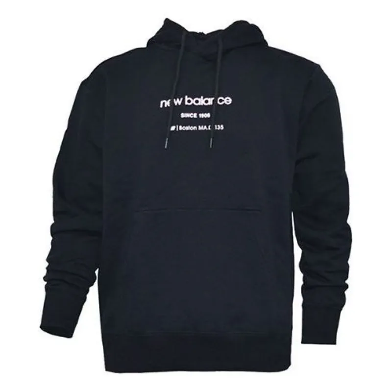 New Balance Casual Lifestyle Hoodie 'Black' NCA4E023-BK sold by KicksCrew