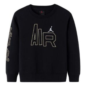 (PS) Air Jordan Air Logo Sweaters 'Black' JD2342071PS-002 sold by KicksCrew