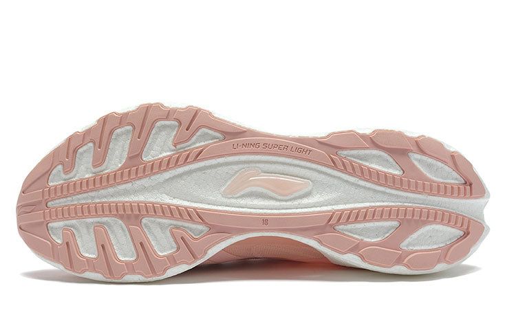 (WMNS) Li-Ning Super Light 18 'Pink White' ARMR008-5 sold by KicksCrew product image thumbnail 5