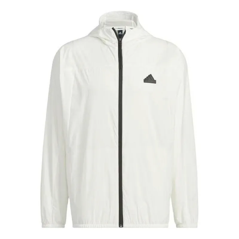 adidas Tech Lightweight Woven Jacket 'White' IT3942 sold by KicksCrew