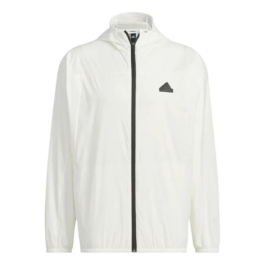 adidas Tech Lightweight Woven Jacket 'White' IT3942 sold by KicksCrew