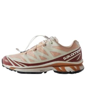 Salomon x Kith XT-6 GTX GORE-TEX Cream Pink Red 472067